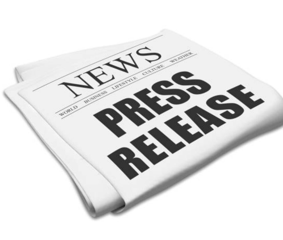 Press release newspaper
